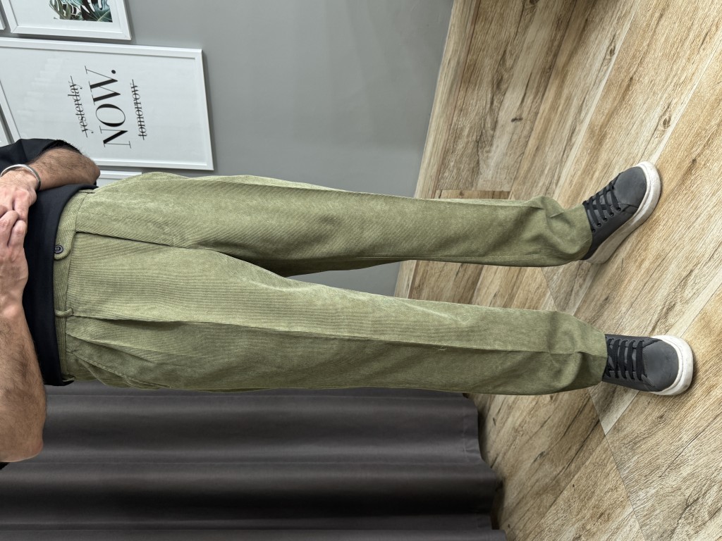 شاوار کلاسیک پارچه کبریتی