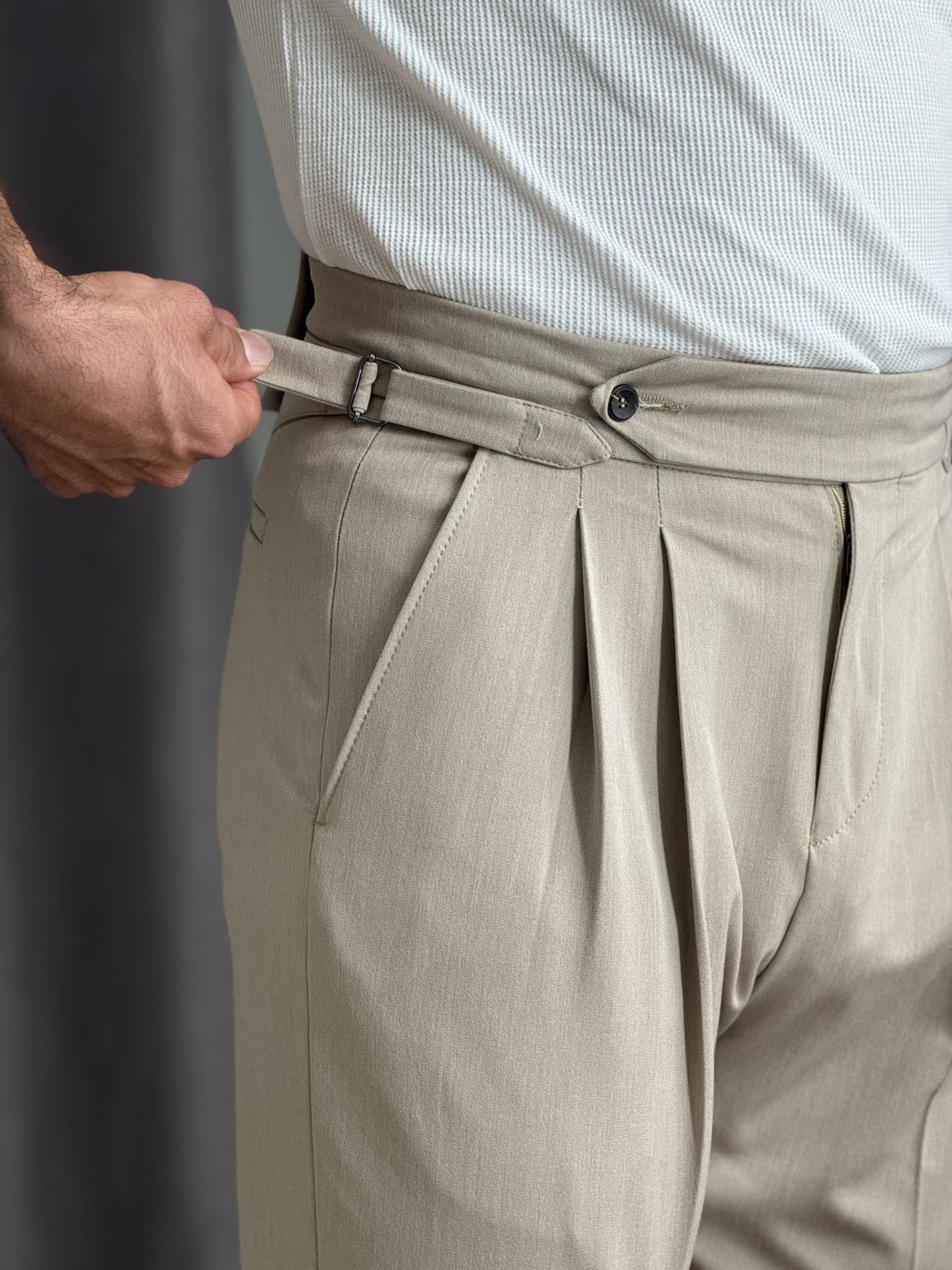 شلوار ایتالین استایل ساید ادجاستر